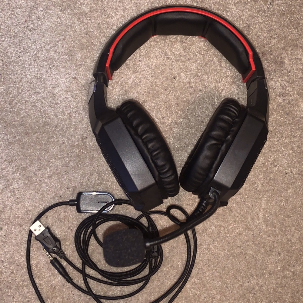 Onikuma Black Headset
